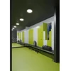 Sieninis šviestuvas 22W LED plafonas GTV OSAKA, baltas, 4000K, su judesio davikliu