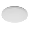 GTV BESA lubinis šviestuvas, LED, 24W, 2400lm, 3000K, AC180-250V, IP54, IK10, PC+PC, apvalus,