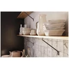 GTV Shelf support GALA, 25x22 cm, juodas mat