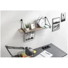 GTV Shelf support INGRID, 26x23 cm, juodas mat