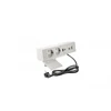 GTV Baldų lizdas BAR, 2x schuko lizdas, 1xUSB A, 1xUSB C. 1xRJ45, 1xHDMI,, kabelis 1,5 m, vnt.