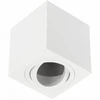 Lubinis šviestuvas GTV Lamp surface mounted AVEIRO BIS, IP20, square, baltas