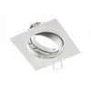 Lubinis šviestuvas GTV PORTO-K ceiling spotlight, IP20, square, baltas, angle adjustable, TYPE DT10