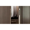 GTV Aliuminio handle EXTEND, L=1200 mm, clear brushed auksinis