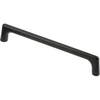 GTV OCTAVIO zamak handle, C=128 mm, juodas matt