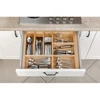 GTV Adjustable (beech) insert for 600-1000mm cabinets with AXIS/MB drawer L=450