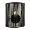 GTV Sieninis šviestuvas FORESTO 3, 6144, AC220-240V, 50/60Hz, 1*E27, maks. 40W, juodas