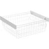 GTV Wardrobe basket SMART 800mm (set without guides) - baltas