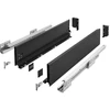 GTV Drawer system AXISPRO 350mm anthracite - medium size H116