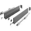 GTV Drawer system AXISPRO 400mm anthracite - medium size H116