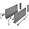 GTV Drawer system AXISPRO 450mm anthracite - Very high H199