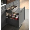 GTV Drawer system AXISPRO 500mm anthracite - Very high H199