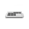 GTV Drawer Elite with organizer 700 mm with soft closing, baltas