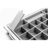 GTV Drawer Elite with organizer 700 mm with soft closing, baltas