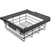 GTV Drawer Elite with wire basket 800 mm with soft closing, pilka anthracite