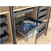 GTV Drawer Elite with wire basket 900 mm with soft closing, pilka anthracite