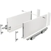 GTV AXISPRO push to open 500mm drawer baltas - H167 high
