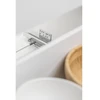 GTV AXISPRO push to open 500mm drawer baltas - H167 high