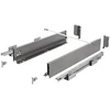 GTV AXISPRO push drawer to open 300mm anthracite - low H84