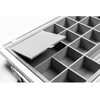 GTV Drawer Elite with organizer 900 mm with soft closing, baltas