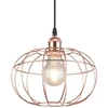 Pakabinamas šviestuvas GTV Lubų šviestuvas VIELA 4,7047,AC220-240V,50/60Hz,1*E27, IP20, Skersmuo 27,5 CM, viengubas,