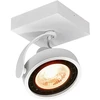 GTV Lubinis šviestuvas Wally,4342AC220-240V, 50/60 Hz, IP 20,1*GU10, ES111, viengubas, baltas