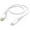 HAMA ĮKROVIMO CABLE / DUOMENŲ TIPAS-C - LIGHTNING (C94) 1,5 M Baltas