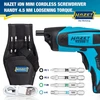 Hazet Hazet mini Akumuliatorinis suktuvas 9230B-1, 1/4 bits, including holster (mėlynas/juodas, 7 pieces)