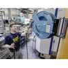 Hazet Schlauchaufroller offen 9040OS-10, 20 Meter (blau, 2 Meter Anschlussschlauch)
