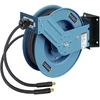 Hazet Schlauchaufroller offen 9040OS-10, 20 Meter (blau, 2 Meter Anschlussschlauch)
