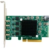 Highpoint RocketU 1244C RU1244C, USB valdiklis, PCIe 3.0 x8, 4x USB 3.2 Gen 2 10Gbit/s, ASM3142, 7.5W