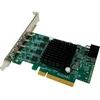 Highpoint RocketU 1244C RU1244C, USB valdiklis, PCIe 3.0 x8, 4x USB 3.2 Gen 2 10Gbit/s, ASM3142, 7.5W