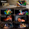 Hisense televizorius 55UR8DS, 139 cm, 3840x2160, 180 Hz, RGB MiniLED, 4K, HDR10+, Dolby Vision, HDMI 2.1, VIDAA Smart OS