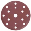 HOGERT Šlifavimo diskas su skylutėmis metalui / medienai 150mm G80 5vnt.