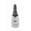 HOGERT Tamperinis torx bito lizdas su 6 mm, 1/4" skyle