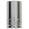 HOGERT Mova 1/4", šešiakampis, metrinė, 4 mm, CrV50BV30, DIN 3124, AS-drive