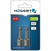 HOGERT Magnetiniai lizdai 12 mm, 1/4", 2 vnt.