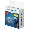 HOGERT Circular brush with shaft 115 mm, M14, steel wire, 0.5mm