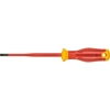 HOGERT Slotted screwdriver 5.5x125 mm, 1000V, SLIM, S2