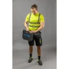 HOGERT SAUTEN light safety shoes O1 FO SR juodas/yellow hi-vis 43