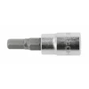 HOGERT Šešiabriaunis lizdas 7 mm, 1/4"