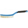 HOGERT Brass wire brush, 3 x 19