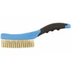 HOGERT Brass wire brush, 4 x 16