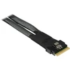 Inter-Tech kabelis 88885662, 70cm, 24Gb/s, PCIe 4.0, SAS 3, SATA, 30 AWG, 1x SlimSAS SFF-8654 8i į 2x SFF-8654 4i