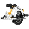 JCB diskinis pjūklas panardinamasis akumuliatorinis 18V 165mm (kompl.: akumuliatorius 2Ah, įkroviklis, krepšys)