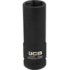 JCB JCB Giluminis smūginis antgalis plonasienis 1/2'' Cr-Mo šešiakampiams 19mm