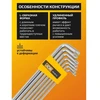 JCB Ypač ilgų TORX raktų rinkinys, 7 dalių (T10-T40)