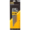 JCB Ypač ilgų TORX raktų rinkinys, 7 dalių (T10-T40)