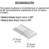 Medžio kaltas 13x100mm.Patogi "Confort grip" rankena Truper®
