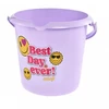 Keeeper Spainis deko 10L Ilvie "Emoji Best Day" Ø30x28cm violets